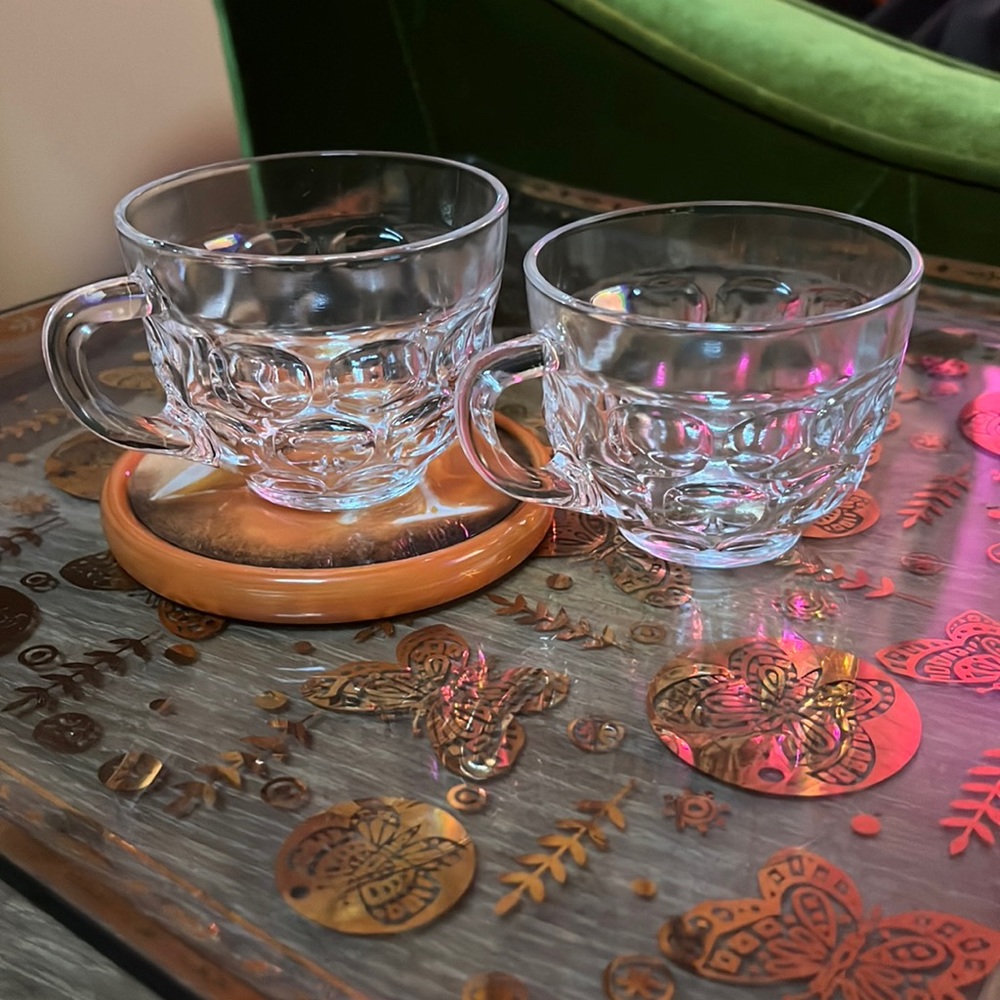 Mini Crystal Dimple Cups